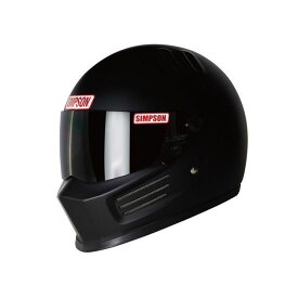 正規品／シンプソン BANDIT Pro（マットブラック） サイズ：60cm 3312126000 メーカー在庫あり SIMPSON フルフェイスヘルメット バイク