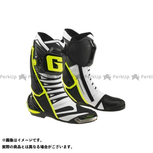 【雑誌付き】ガエルネ GP-1 EVO（ホワイト・ブラック・イエロー） サイズ：28.5cm GAERNE ブーツ