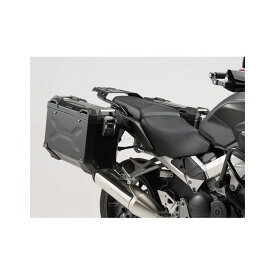 SWモテック TRAX（トラックス）ADV パニアシステム ブラック 37/37 L、Honda VFR800X Crossrunner（15-） sw_KFT_01_548_70000B SW-MOTECH ツーリング用ボックス バイク VFR800…