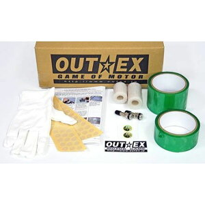 OUTEX �N���A�[�`���[�u���X�L�b�g �t�����g16.5 or 17�`18×3.50 MT & ���A17×4.50�`5.50 MT FR355DR �A�E�e�b�N�X ���̑��z�C�[�� Excel DID