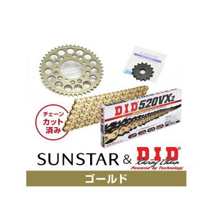 SET KD3K403 �T���X�^�[ �X�v���P�b�g��DID �`�F�[���L�b�g�i�S�[���h�j KD3K403 �Z�b�g���i �X�v���P�b�g�֘A�p�[�c ZZR250