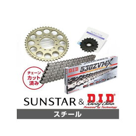 正規品／サンスター KD5D811 スプロケット＆チェーンキット（スチール） KD5D811 SUNSTAR スプロケット関連パーツ バイク ZZR1200