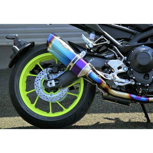 BEET NASSERT Evolution Type II フルエキゾーストマフラー(メタルブラック) 0223-Y51-MB ビートジャパン マフラー本体 バイク MT-09 XSR900