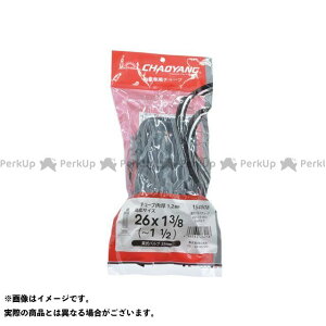CHAOYANG 自転車用チューブ 26×1・3/8〜1・1/2WOチューブ(肉厚1.2mm/英式) メーカー在庫あり チャオヤン(自転車) パーツ 自転車