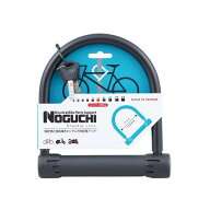 NOGUCHI U字ロック（ワイドUロック）キー3本付属 自転車＆スクーター（ブラック） メーカー在庫あり ノグ…