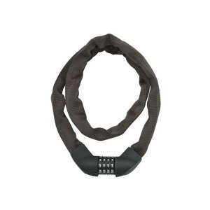 NOGUCHI ダイヤル式チェーンロック(φ4.7mmチェーンロック)暗証番号変更可能(ブラック) メーカー在庫あり ノグチ(自転車) アクセサリー 自転車