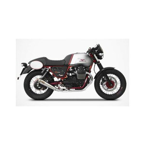 ZARD N. 2 ステンレススチール レーシング スリップオン for MOTO GUZZI V7 II RACER (2015-2017) | ZG079SSR zar_ZG079SSR ザード マフラー本体 バイク V7 II RACER