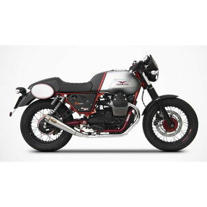 ZARD N. 2 チタン レーシング スリップオン for MOTO GUZZI V7 II RACER (2015-2017) | ZG079TSR zar_ZG079TSR ザード マフラー本体 バイク V7 II RACER