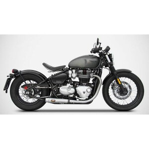 ZARD N.2 �X�e�����X�X�`�[�� EURO 4 HOMOLOGATED �X���b�v�I�� for TRIUMPH BOBBER �i2017-2019�j �b ZTPH069SSO zar_ZTPH069SSO �U�[�h �}�t���[�{�� BOBBER