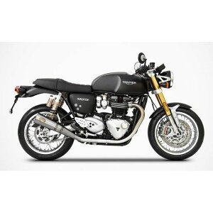 ZARD N.2 STAINELSS STEEL EURO 4 HOMOLOGATED �X���b�v�I�� for TRIUMPH THRUXTON-R �i2017-2019�j �b ZTPH068SSO zar_ZTPH068SSO �U�[�h �}�t���[�{�� T�c