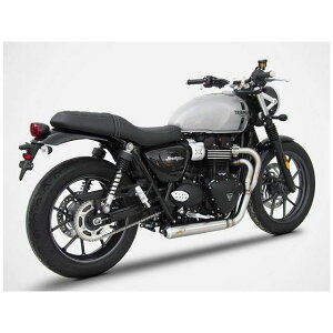 ZARD 2��1 �X�e�����X�X�`�[�� ���[�V���O �t���L�b�g for TRIUMPH STREET TWIN �i2016-2019�j �b ZTPH087SKR zar_ZTPH087SKR �U�[�h �}�t���[�{�� STREET TWIN