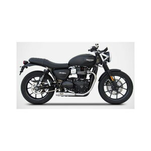 ZARD N.2 �X�e�����X�X�`�[�� ���[�V���O �X���b�v�I�� for TRIUMPH STREET TWIN �i2016-2019�j �b ZTPH058SSR zar_ZTPH058SSR �U�[�h �}�t���[�{�� STREET TWIN