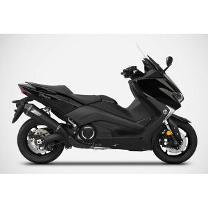 ZARD BLACK EURO 4 HOMOLOGATED tLbg WITH J[{ END-CAP for YAMAHA T-MAX i2017-2019j b ZY098SKO-FC zar_ZY098SKO-FC U[h }t[{ oCc