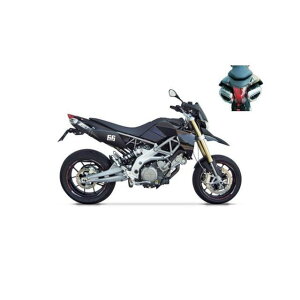 ZARD N. 2 SILVER �X�e�����X�X�`�[�� -ALU ���[�V���O �X���b�v�I�� for APRILIA DORSODURO 750 �i2009-2014�j �b ZA130SSR-AS zar_ZA130SSR-AS �U�[�h �}�t���[�{�� DO�c