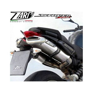 ZARD N. 2 SILVER �X�e�����X�X�`�[�� -ALU EURO 3 HOMOLOGATED �X���b�v�I�� for APRILIA SHIVER 750 �i2010-2017�j �b ZA132SSO-AS zar_ZA132SSO-AS �U�[�h�c