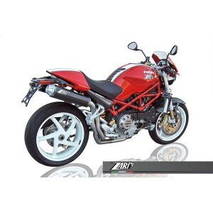 ZARD N.2 �X�e�����X�X�`�[�� -�J�[�{�� EURO 3 HOMOLOGATED �X���b�v�I�� for DUCATI MONSTER S4RS/TESTA STRETTA �b ZD028LSO-1 zar_ZD028LSO-1 �U�[�h �}�t���[�{�c