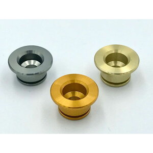 PLUSμ アルミフローティングピン タイプ-H 16.25mm カラー シャンパンゴールド 内容 単品 PFP-H15 プラスミュー ディスク バイク