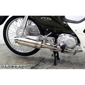 ウイルズウィン カブ50（AA04）用 ロイヤルマフラー スポーツタイプ オプション：なし WirusWin マフラー本体 バイク スーパーカブ50