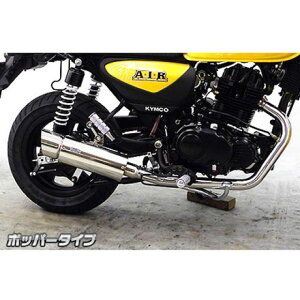 WirusWin A.I.R 150用 ドラッグバイソンマフラー ポッパータイプ O2センサー取付口装備 オプション なし ウイルズウィン マフラー本体 バイク A.I.R 150