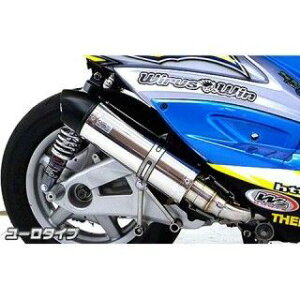 WirusWin シグナスX(2型/O2センサー非装備)用 ショットマフラー ユーロタイプ ステンレス仕様 ウイルズウィン マフラー本体 バイク シグナスX(2型)