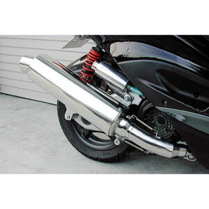 WirusWin シグナスX(3型/SE465-1MS)用 コンビネーションマフラー O2センサー取付け口付 オプション なし ウイルズウィン マフラー本体 バイク シグナスX(3型)