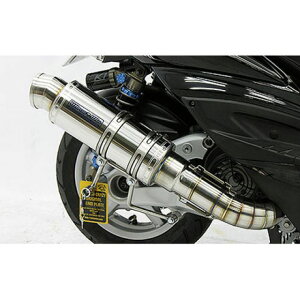 WirusWin シグナスX(3型/SE465-1MS)用 プレミアムマフラー ステンレス仕様 O2センサー取付け口付 オプション オプションA・C ウイルズウィン マフラー本体 バイク シグナスX(3型)