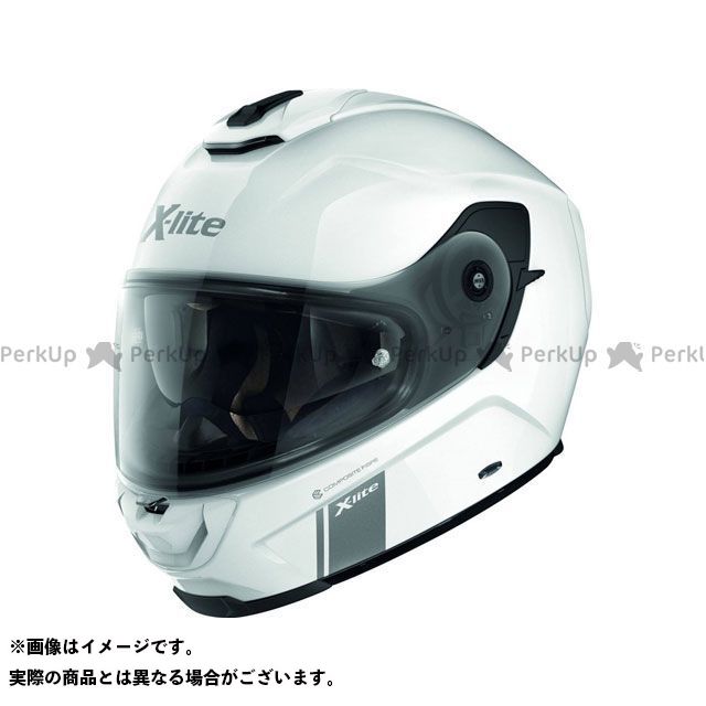 【雑誌付き】エックスライト X-903 Modern Class N-Com Helmet（ホワイト）X93000373103 サイズ：L X-lite ヘルメット