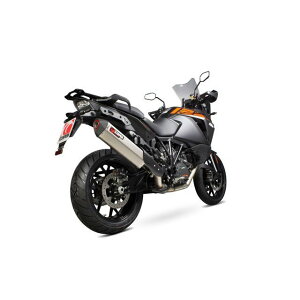 SCORPION Serket スリップオン Titanium Sleeve KTM 1290 Super Adventure 2015-2018 | RKT86TEO scom_RKT86TEO スコーピオン マフラー本体 バイク 1290 Supe…