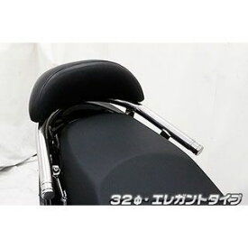 ウイルズウィン キムコ RACING125Fi用バックレスト付き 32φタンデムバー タイプ：エレガントタイプ バックレストサイズ：ラージ WirusWin タンデム用品 バイク レーシング150Fi