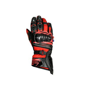 elf riding wear 2020-2021秋冬モデル EG-W505 エヴォルツィオーネロンググローブ(レッド) サイズ WM EG-W505 エルフ ライディングウェア ライディンググローブ バイク