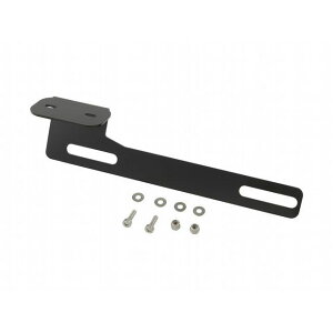 POSH Faith ドライブレコーダー用ナンバーステー (ブラック) ・500201-06-10 メーカー在庫あり ポッシュフェイス 電子機器類 バイク 汎用