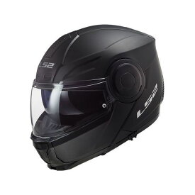 エルエスツーヘルメット SCOPE/スコープ（マットブラック） サイズ：S 14101802 メーカー在庫あり LS2 HELMETS システムヘルメット（フリップアップ） バイク