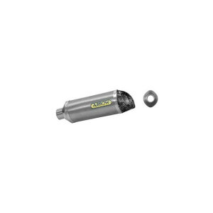 ARROW YAMAHA R6 06/11 HOMOLOGATED ALUMINIUM THUNDER SILENCER WITH CARBON END CAP | 71701AK arr_71701AK アロー インナーサイレンサー バイク