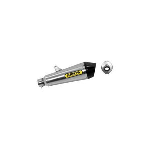 ARROW HONDA CB500X 15/16 HOMOL.X-KONE NICHROM SILENCER CARBON END CAP FOR 71650MI LINK PIPE �b 71804XKI arr_71804XKI �A���[ �G�L�]�[�X�g�c