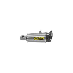 ARROW DUCATI 1299 PANIGALE 15 HOMOLOGATED TITANIUM WORKS LH+RH SILENCERS WITH CARBON END CAP FOR ORIGINAL COLLECTORS | 71839PK…