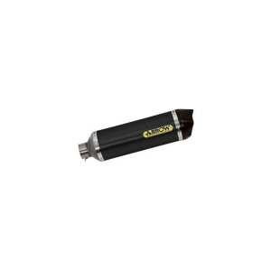 ARROW HONDA CB 500F 19 HOMOLOGATED RACE-TECH ALUMINIUM DARK SILENCER WITH CARBON END CAP FOR LINK PIPE b 71901AKN arr_71901AKNc
