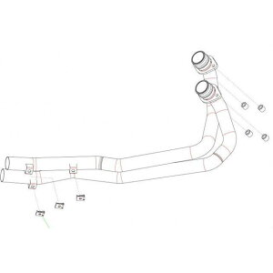 ARROW YAMAHA XTZ 750 SUPERTENERE 89/94 STAINLESS STEEL RACING COLLECTOR 2�F2 FOR ORIGINAL AND EXHAUST �b 72091PD arr_72091PD �A���[�c