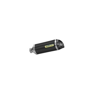 ARROW YAMAHA YZF R6 17 HOMOLOGATED ALUMINIUM DARK THUNDER SILENCER WITH CARBON END CAP FOR ORIGINAL AND COLLECTORS b 71863AKN c