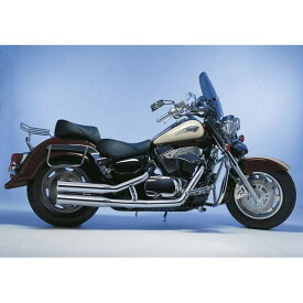 ファルコン Double Groove チョッパースタイル フルエキゾーストシステム （2-2） SUZUKI VL 1500 Intruder LC （1998-2004） ｜ 6 fal_65250311 Falcon マフラー本体 バイク イント…