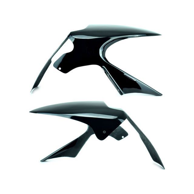人気ブラドン ｜ 2007＞2009 Black Gloss Hugger ZX6-R Kawasaki ニンジャZX-6R 【雑誌付き】ピラミッドプラスチック 073230B PLASTICS PYRAMID リアフェンダー