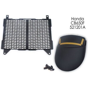 PYRAMID PLASTICS Honda CB 650 F Radiator Guard Matte Black 2012�� �b 521201A pyr_521201A �s���~�b�h�v���X�`�b�N ���W�G�^�[�֘A�p�[�c CB 650 F