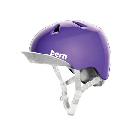正規品／バーン（自転車） 自転車 幼児用ヘルメット bern（バーン） ［NINA］ ニーナ 幼稚園年少対象（Gloss Purple） サイズ：XS/S BE-VJGGPUV-11 bern ヘルメット 自転車