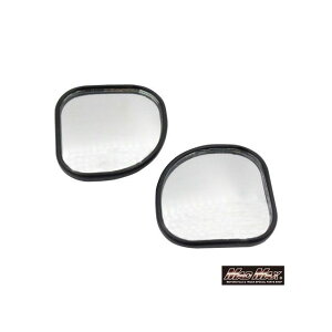 MADMAX ブラインドサポートミラー 巻き込み防止 扇形44mm 補助ミラー ブラック MM70-A065-BK メーカー在庫あり マッドマックス 外装 車 自動車