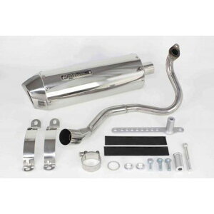 SP TAKEGAWA コーンオーバルマフラー(政府認証) ・04-02-0318 SP武川 マフラー本体 バイク ADV150