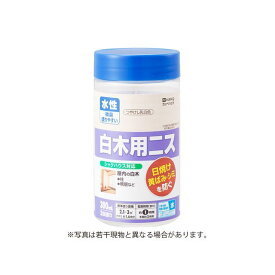 Kanpe Hapio 水性白木用ニスA つやけし透明 300ML ・00737653732300 カンペハピオ D.I.Y.