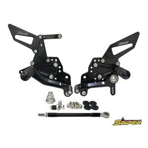 SNIPER GSX-R125 GSX-S125 �o�b�N�X�e�b�v�� ABS�Ή�4�|�W�V����+���[�V���O�p6�|�W�V���� SP0095BK ���[�J�[�݌ɂ��� �X�i�C�p�[ �o�b�N�X�e�b�v�֘A�p�[�c GSX-R125 ABS GSX-S125 ABS