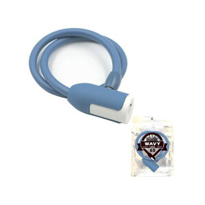 asahicycle ウェービーロック 10Φ×650mm ブルー ・02703 アサヒサイクル(自転車) アクセサリー 自転車