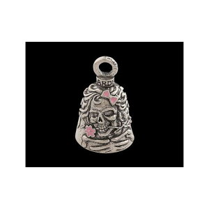 Guardian Bell Lady Skull with pink E016324 [J[݌ɂ K[fBAx ANZT[