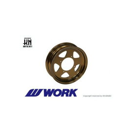 正規品／KN企画 WORK Gee9s コラボレーションホイール【ブロンズ】12inch/3.5J【タイプMS】 KN-W1235BR-MS kn926 その他 バイク