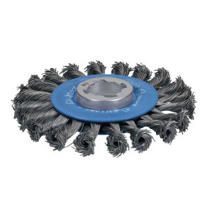 BOSCH 2608620731 X-LOCK カップワイヤーブラシ ベベル形 外径115mm 真鍮0.5mmツイストワイヤー 2608620731 ボッシュ 作業場工具 バイク 車 自動車 自転車